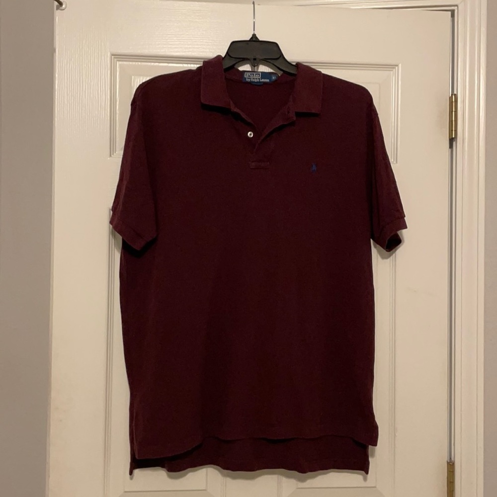 EUC Maroon Ralph Lauren Polo XL